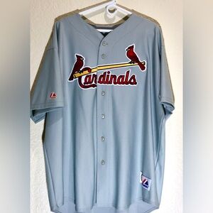 Authentic St. Louis Cardinal baseball Jersey - Albert Pujols men’s size 52 XXL